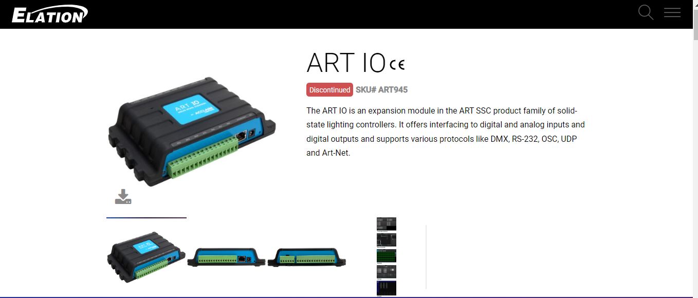 Can Elation Connect to Art-Net